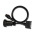 Elecbrakes A 7-7LR Plug and Play Adapter - 7 Flat to 7 Large Round Socket