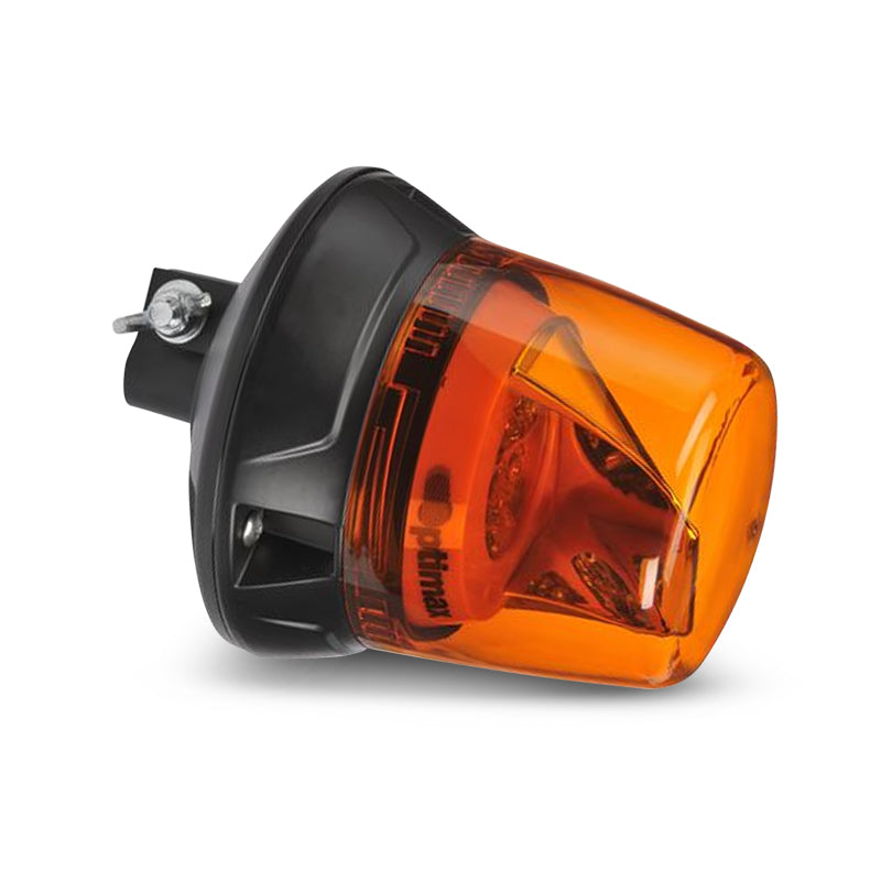 Narva 85664A 12/24V Amber LED Optimax Beacon - Pole Mount
