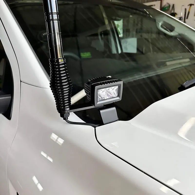 GMF4x4 LB-057-T (057-T-LB) Bonnet LED Brackets (Tall) To Suit Ford Ranger RA/Raptor/Everest 2023+