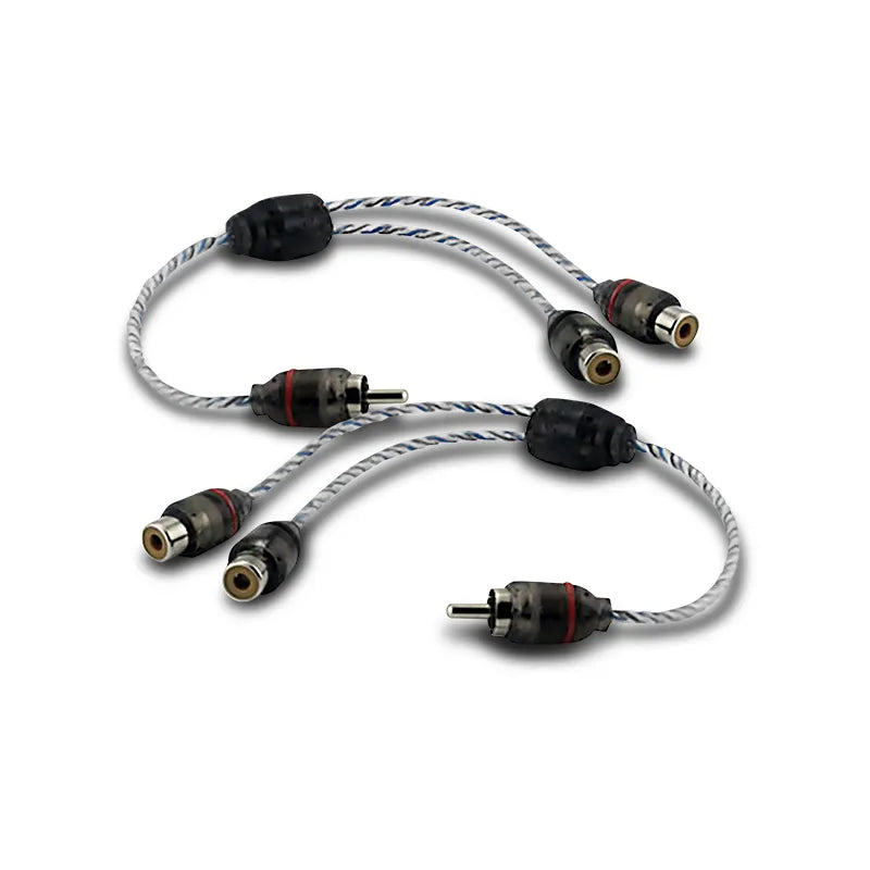 DNA BRCA421BU Bulk 1 Male RCA to 2 Female RCA Y Split Pro Spec Interconnect Audio Cable
