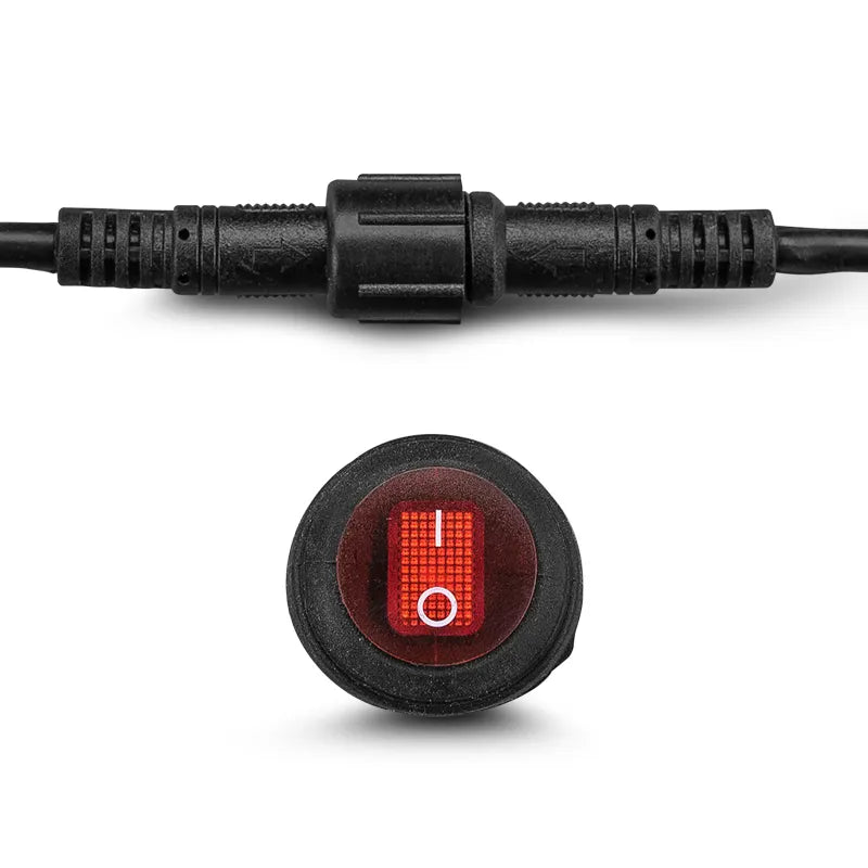 STEDI WIRQKFT-HIBEAM Single Connector Plug & Play Smart Harness™ High Beam Driving Light Wiring