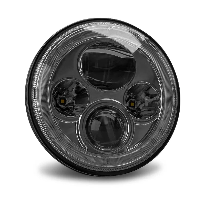 STEDI LEDMOTO-IRIS-7 STEDI 7" Iris Chrome LED Headlight