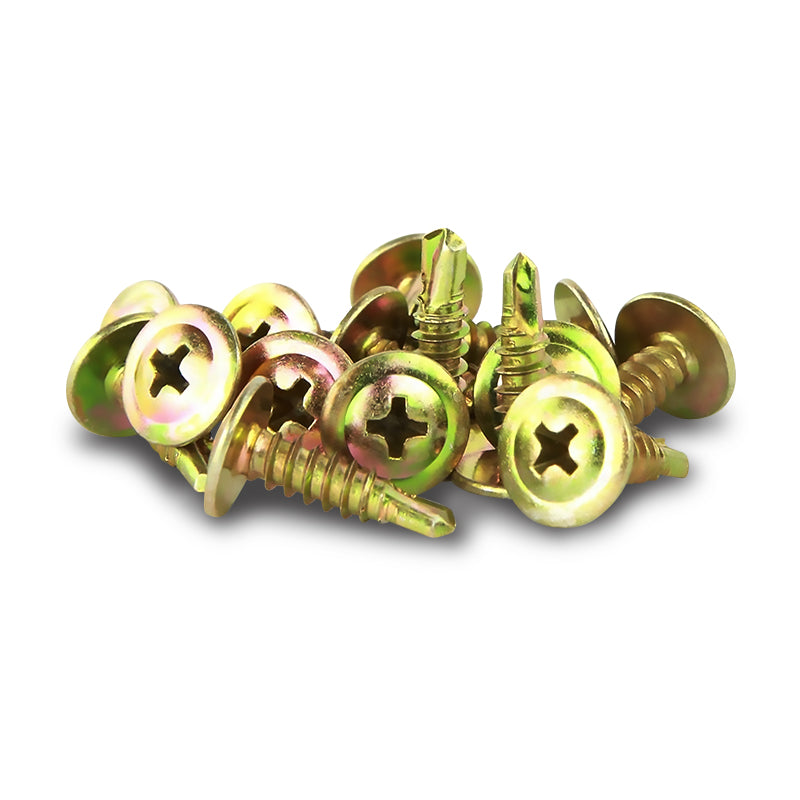 DNA WSS816G Gold 16mm Self Drilling Screw 8G - 100 Pack