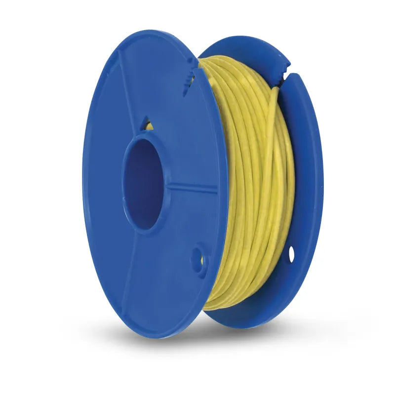 OEX ACX0706 3mm Single Core Automotive Cable, Yellow - 30m Roll