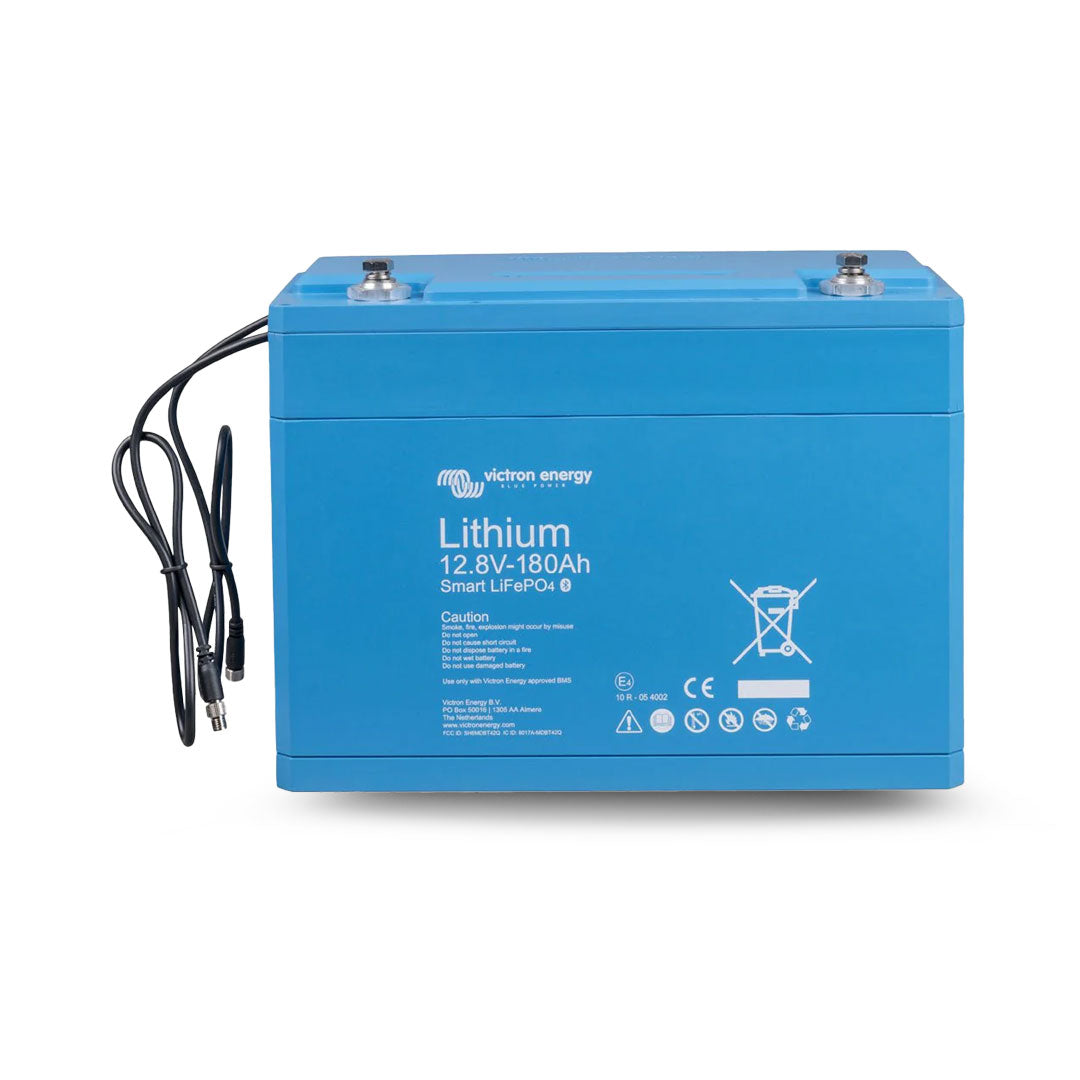 Victron Energy BAT512118610 | 12.8V/180Ah Smart Battery | LiFePO4