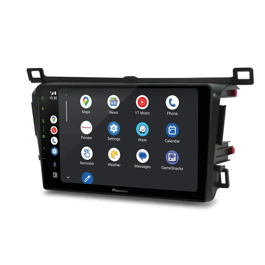 Pioneer DMH-AP6650BT 9" Apple CarPlay/Android Auto Wireless AV Receiver Bundle for Pioneer DMH-AP6650BT 9 with HR9-TY003 Fascia & Aerpro APP8PIO9 APP8 Secondary ISO Harness Suit Pioneer AV Headunits (13-Pin Connector) Harness