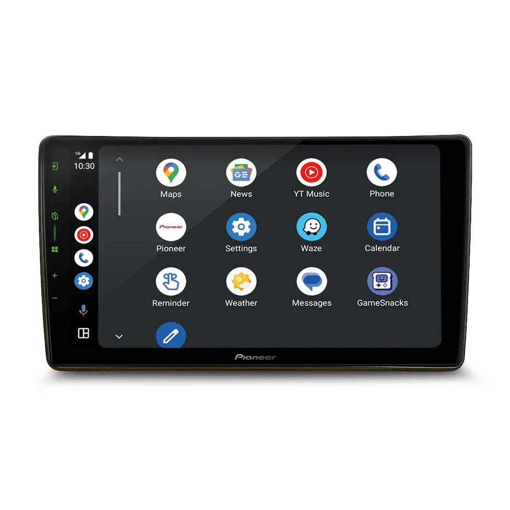 Pioneer DMH-AP6650BT 9" Apple CarPlay/Android Auto Wireless AV Receiver Bundle for Pioneer DMH-AP6650BT 9 with SF9002 Fascia & Aerpro APP8PIO9 APP8 Secondary ISO Harness Suit Pioneer AV Headunits (13-Pin Connector) Harness