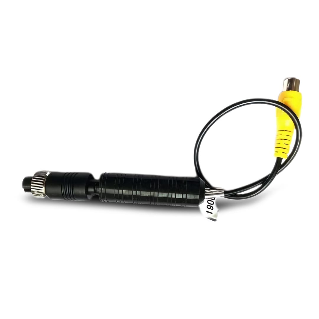 MONGOOSE RCA2HD RCA to 4 Pin Video Adapter - Standard Camera to Heavy Duty System Converter