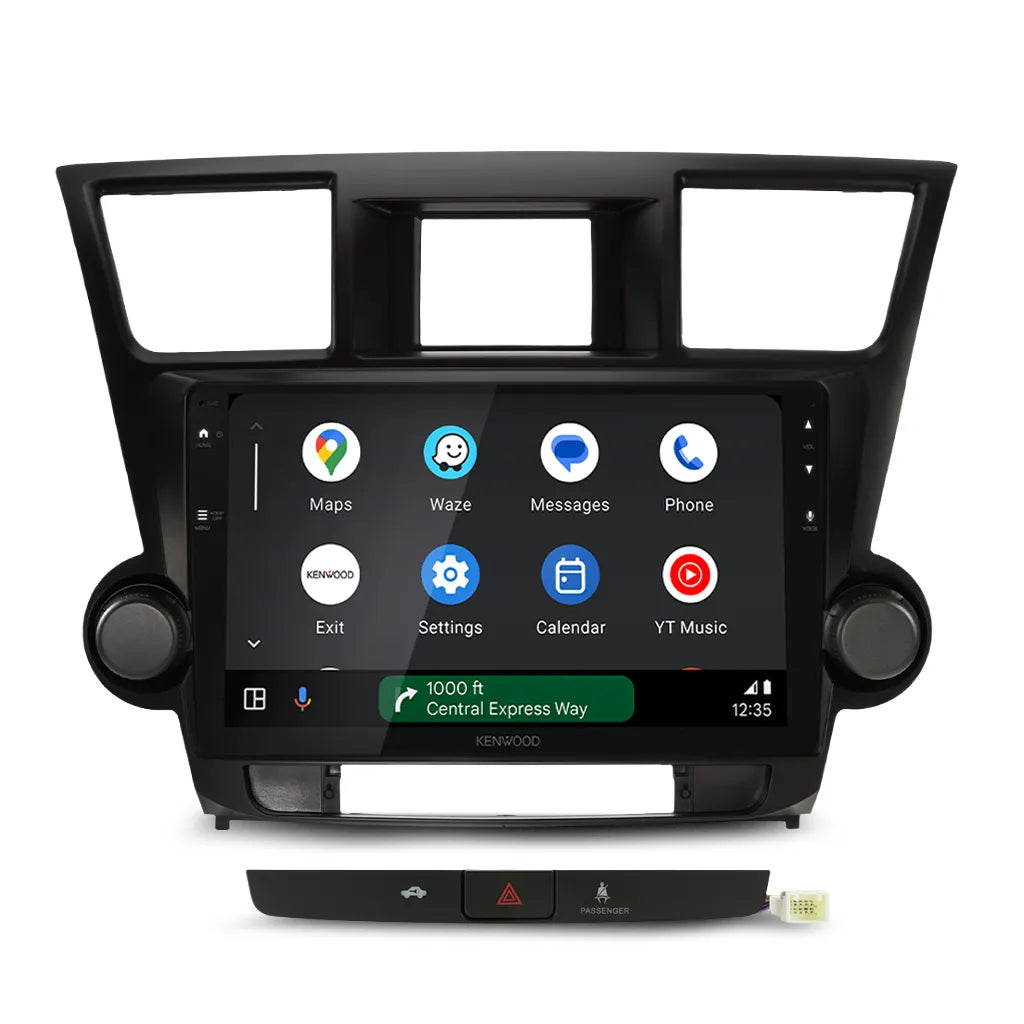 DMX80AXS Bundle - TOYOTA KLUGER 2007-2013 [COMPATIBLE WITH KENWOOD DMX80AXS] (AKTO6/APP8KE8)/SWC-APKWPL