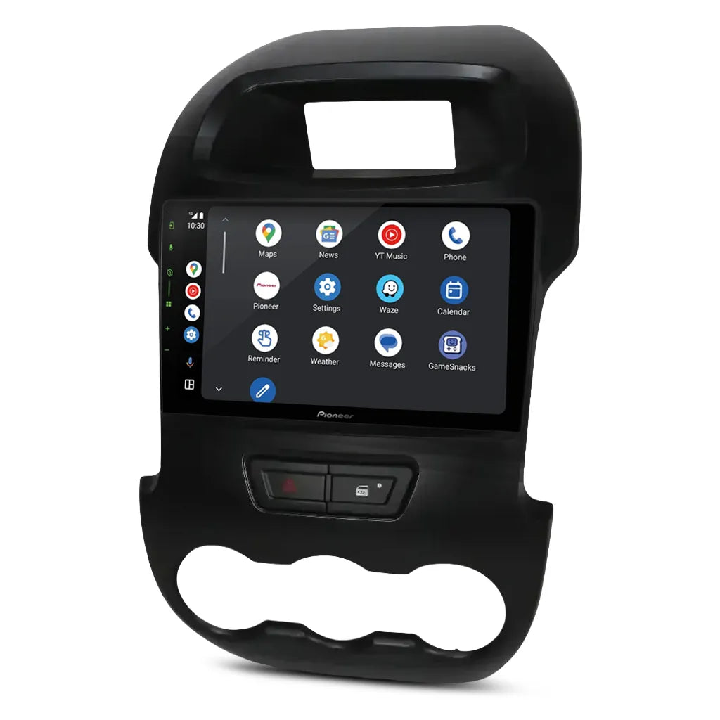 Pioneer DMH-AP6650BT 9" Apple CarPlay/Android Auto Wireless AV Receiver Bundle for Pioneer DMH-AP6650BT 9 with HR9-FD001 Fascia & Aerpro APP8PIO9 APP8 Secondary ISO Harness Suit Pioneer AV Headunits (13-Pin Connector) Harness