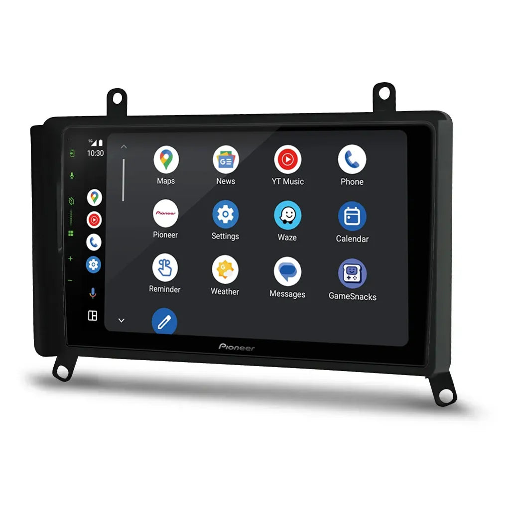 Pioneer DMH-AP6650BT 9" Apple CarPlay/Android Auto Wireless AV Receiver Bundle for Pioneer DMH-AP6650BT 9 with HR9-TY004 Fascia & Aerpro APP8PIO9 APP8 Secondary ISO Harness Suit Pioneer AV Headunits (13-Pin Connector) Harness
