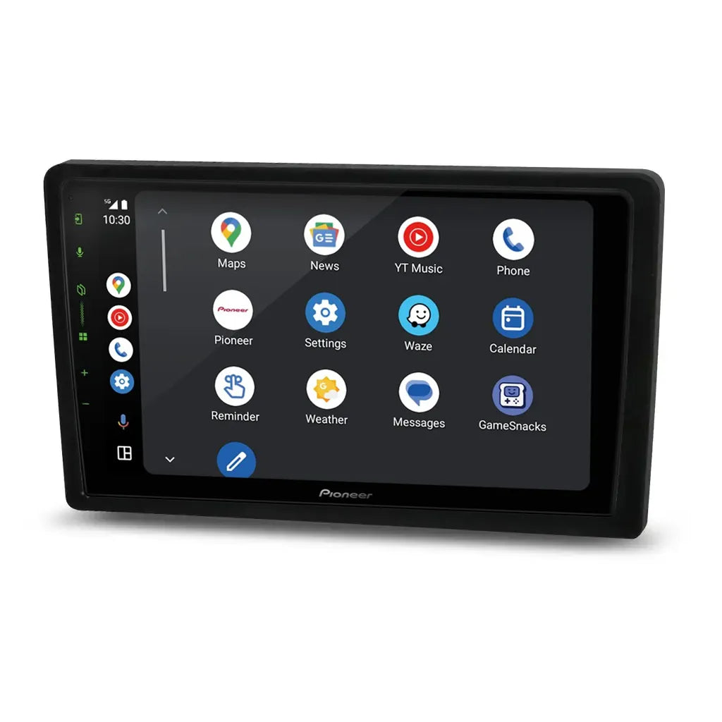 Pioneer DMH-AP6650BT 9" Apple CarPlay/Android Auto Wireless AV Receiver Bundle for Pioneer DMH-AP6650BT 9 with HR9-TY002 Fascia & Aerpro APP8PIO9 APP8 Secondary ISO Harness Suit Pioneer AV Headunits (13-Pin Connector) Harness