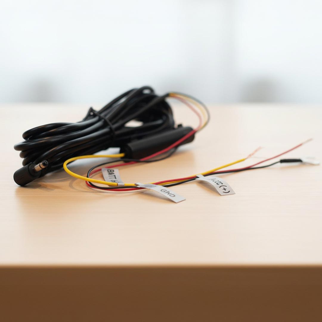 QVIA LUKAS QR-AR-HWPK | 5m Hardwire Power Kit – Continuous Dashcam Power for QR-AR Dashcams