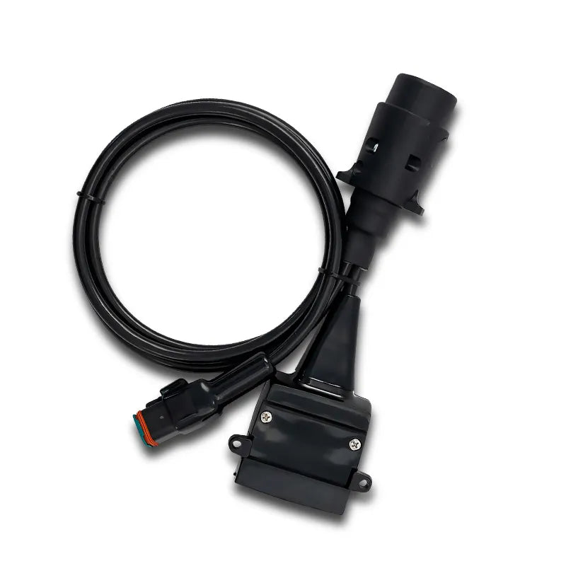 Elecbrakes A 7LR-12 Plug and Play Adapter - 7 Large Round to 12 Flat Socket