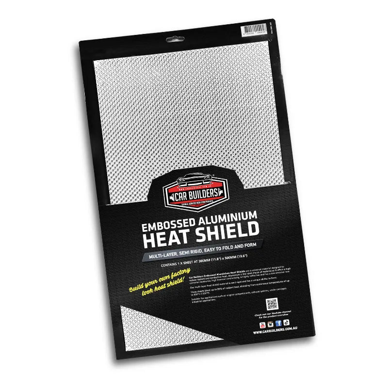 Car Builders EHS Aluminium Embossed Exhaust Heat Shield
