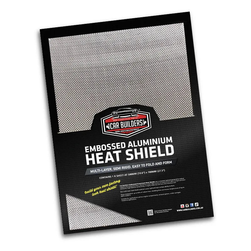Car Builders EHS Aluminium Embossed Exhaust Heat Shield