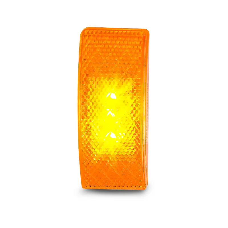 LED Autolamps EU38AMHDB 12/24V Amber Side Marker With Built In Reflector