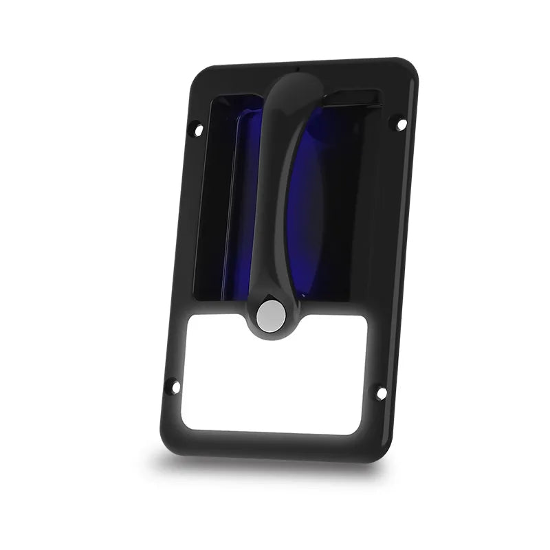 LED Autolamps GH12B Black Grab Handle Blue With On/Off Switch