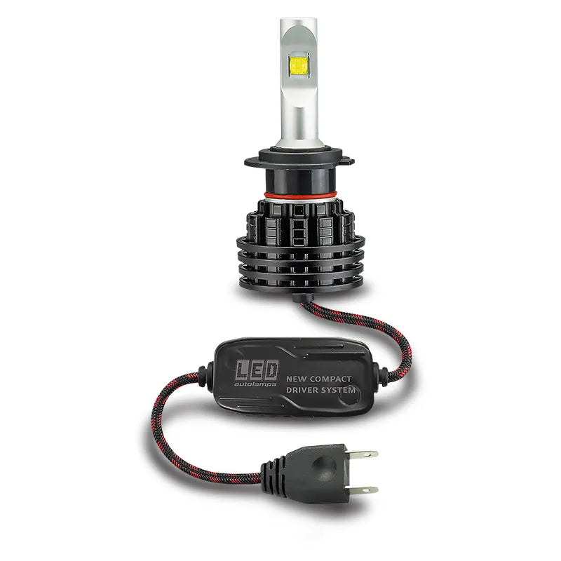 LED Autolamps H7-5000LM 9/32V H7 LED Headlight Kit Single Beam