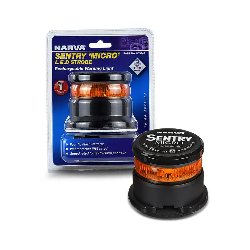 Narva 85324A LED Beacon Amber Battery Operated Magnetic Mount