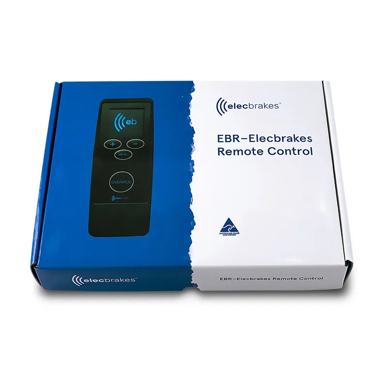 Elecbrakes EBR Remote Control, USB Cable and 12-24V Plug