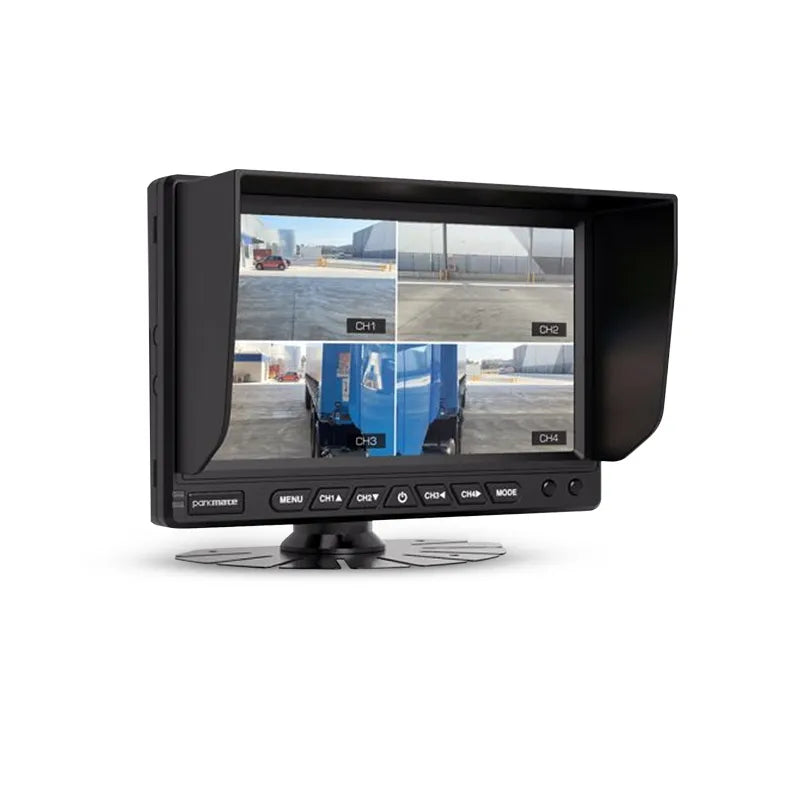 Parkmate PM-74AHDM 7.0” Multi-Channel AHD Monitor with 4 Camera Input & Display