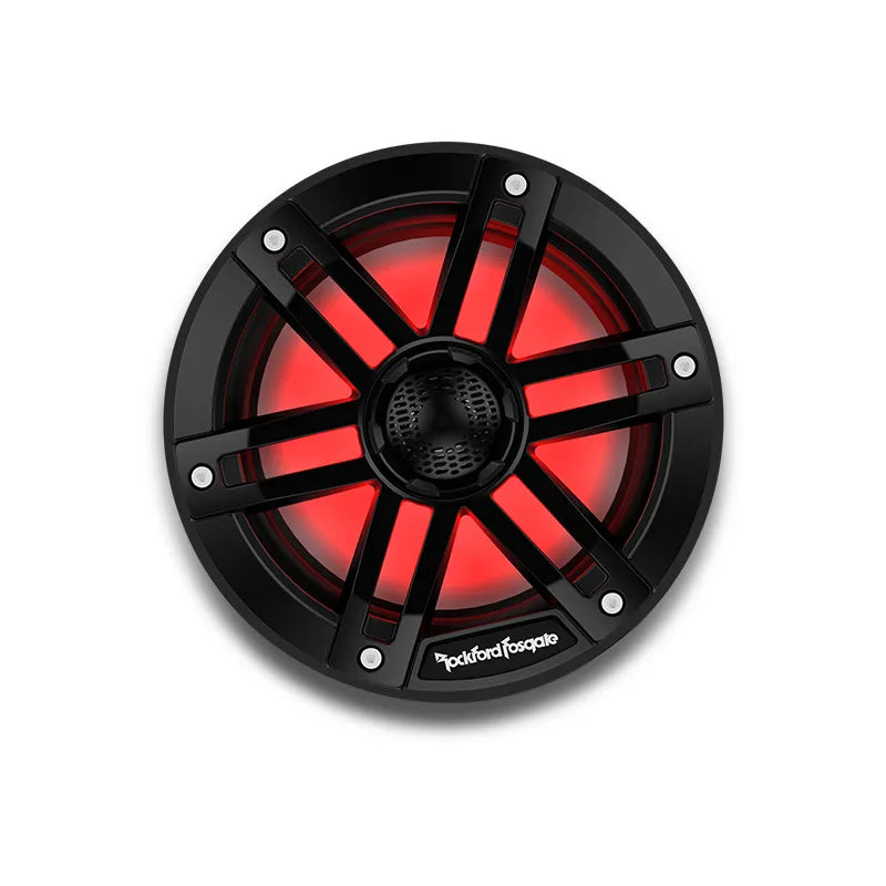 Rockford Fosgate M1-65B M1 6.5” Color Optix Marine 2-Way Speakers - Black