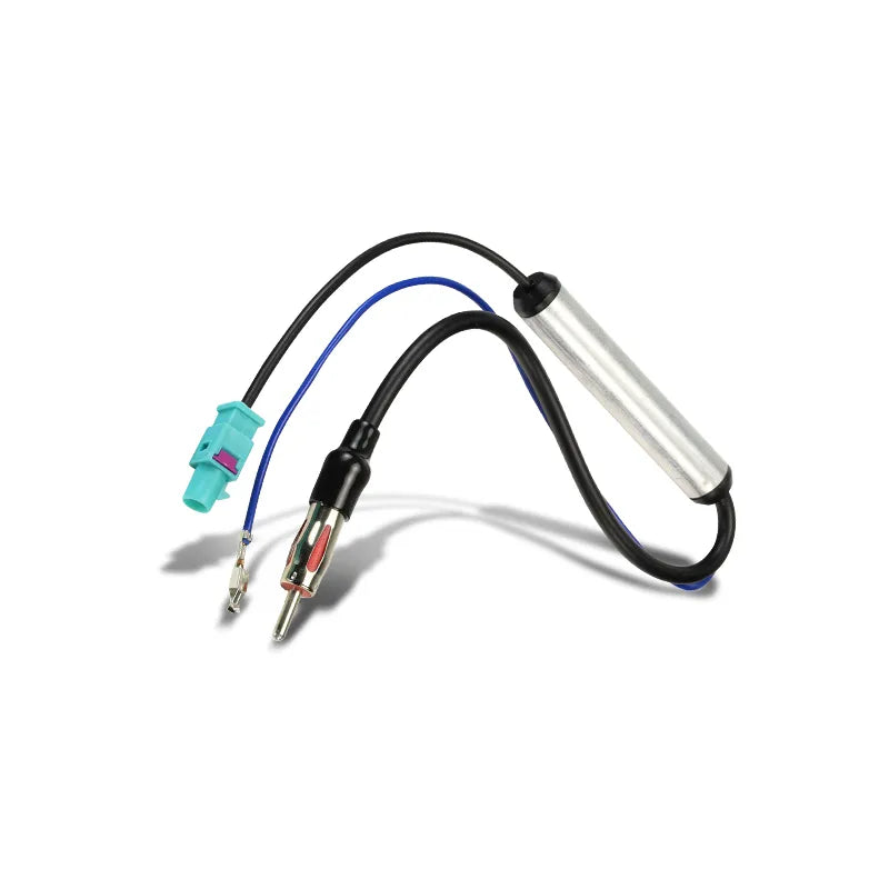 Aerpro APA59 Universal Aftermarket Headunit Antenna Adaptor Male Din & Female Fakra with Phantom Power Supply