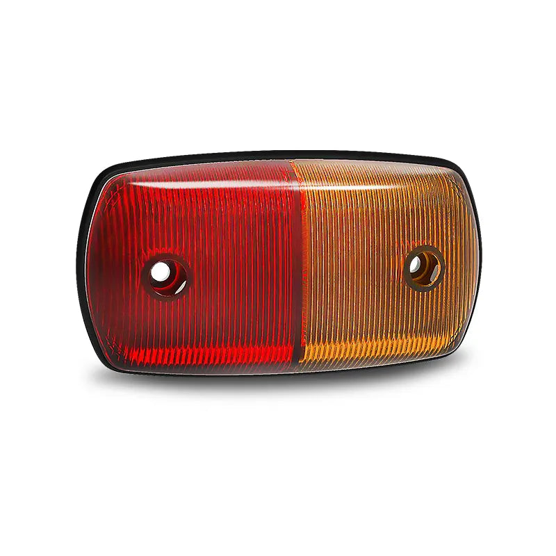 LED Autolamps 69ARM 12/24V Amber/Red Side Marker Light Blister Pack