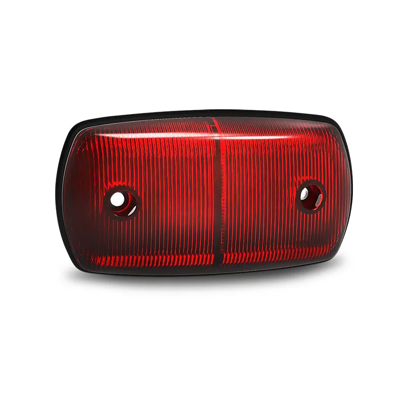 LED Autolamps 69RM Rear End Outline Marker Red 12/24 Volt - 120 x 69 x 20mm - Blister