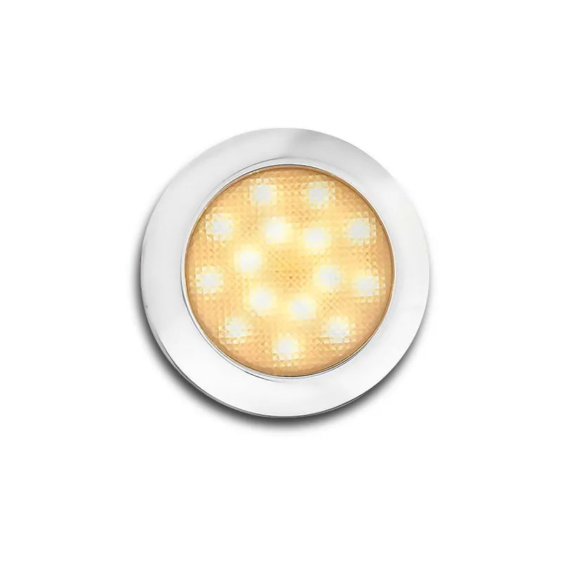 LED Autolamps 7515WB 12V LED Interior Lamp Cool White Bezel