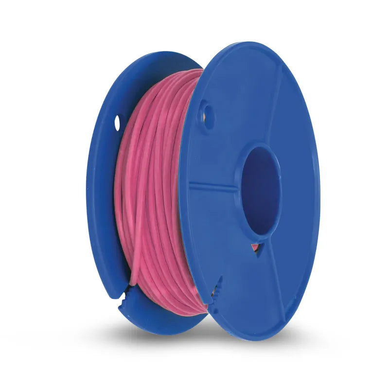 OEX ACX0708 3mm Single Core Automotive Cable, Pink - 30m Roll
