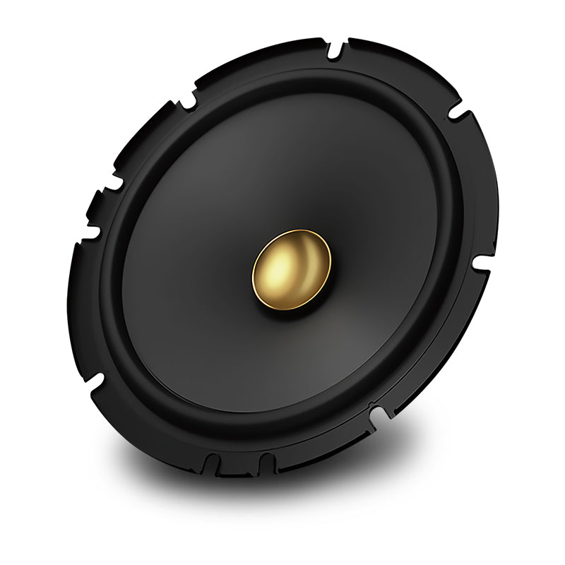 Pioneer TS-A1601C 6.5” A-Series 2-Way Component Speakers with 20mm Polyetherimide (PEI) Dome Tweeter