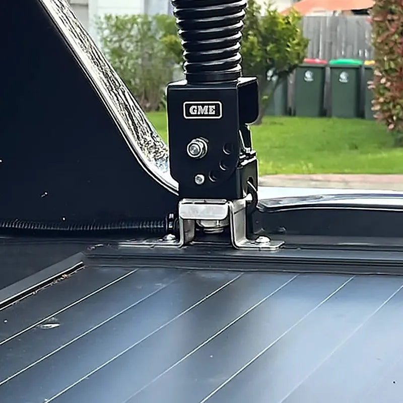 GMF4x4 SB-021 (021-SB) Stainless Steel Shutter UHF Antenna Bracket To Suit Ranger Wildtrak & DMAX 2011+
