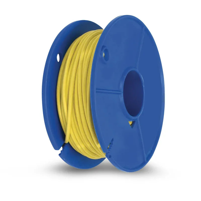 OEX ACX0706 3mm Single Core Automotive Cable, Yellow - 30m Roll