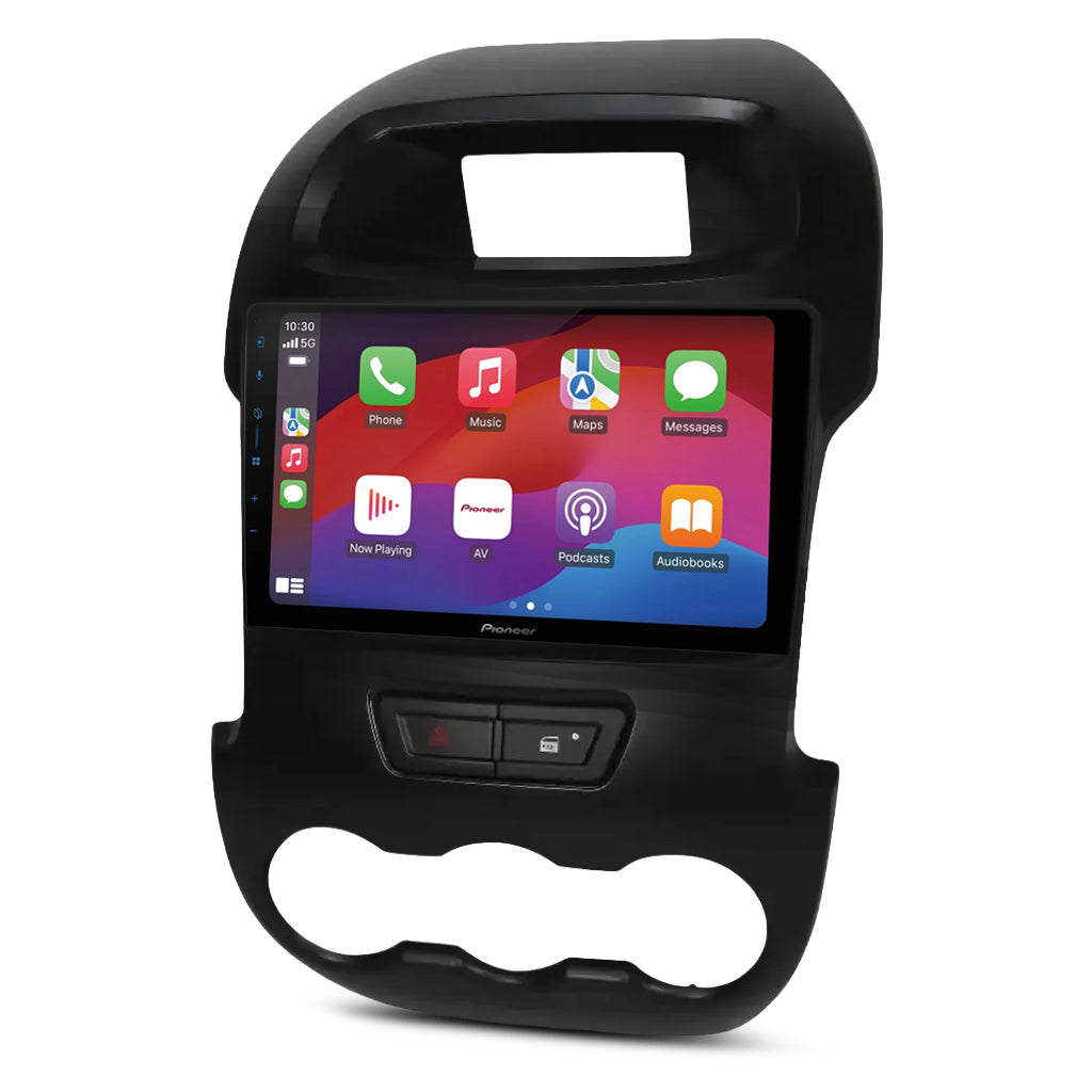 Pioneer DMH-AP6650BT 9" Apple CarPlay/Android Auto Wireless AV Receiver Bundle for Pioneer DMH-AP6650BT 9 with HR9-FD001 Fascia & Aerpro APP8PIO9 APP8 Secondary ISO Harness Suit Pioneer AV Headunits (13-Pin Connector) Harness