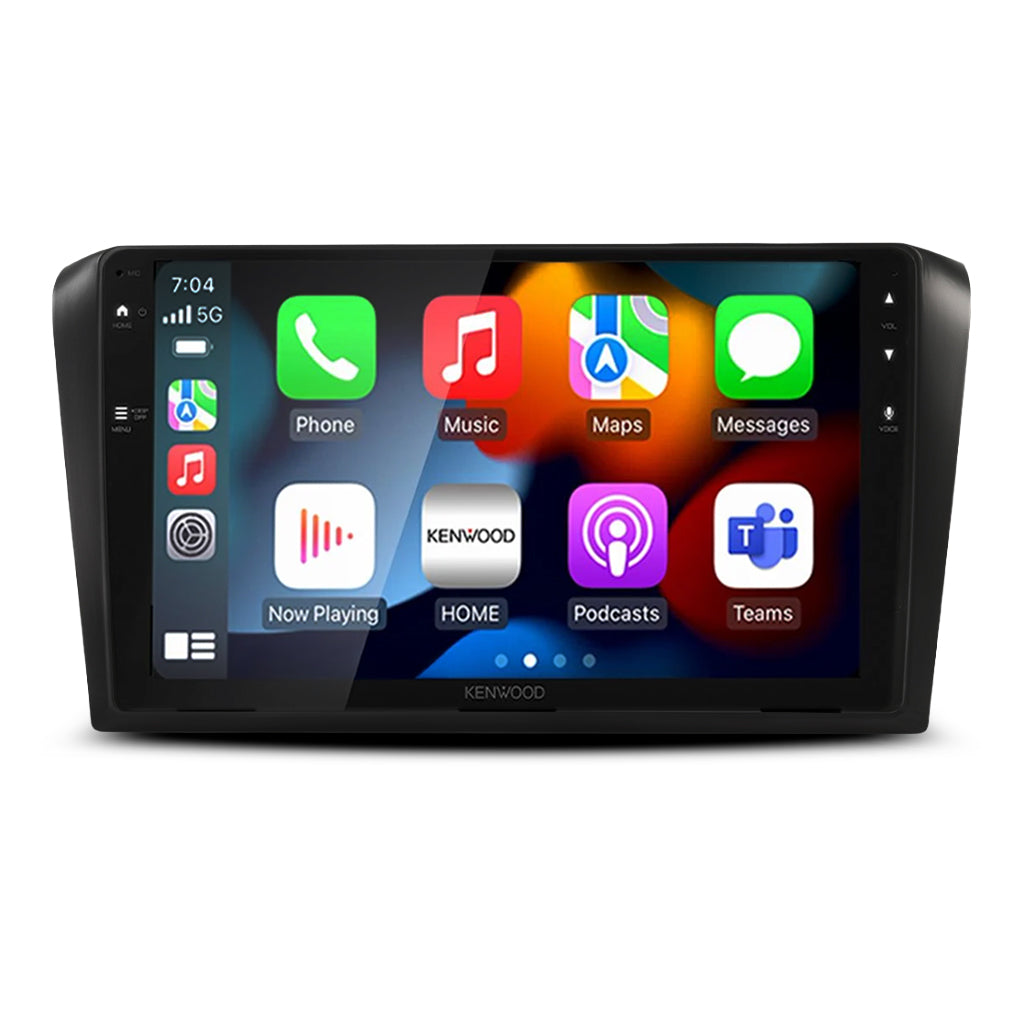 DMX80AXS Bundle - MAZDA 3 2004-2009  [COMPATIBLE WITH KENWOOD DMX80AXS] (AKMZ6/APP8KE8)/SWC-APKWPL