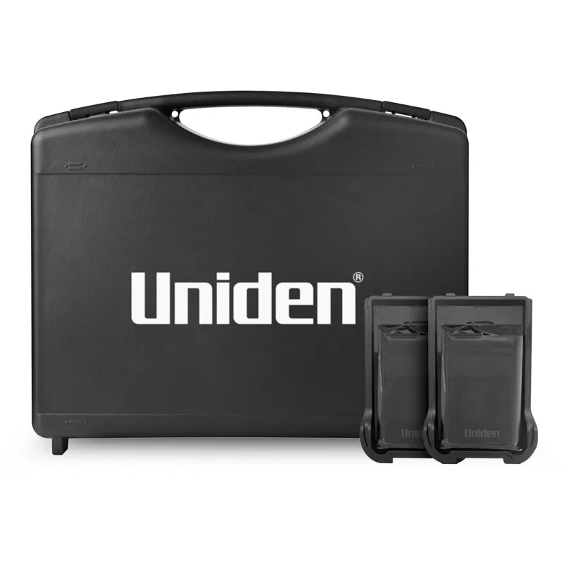Uniden UH825-2TP 2 Watt UHF Handheld 2-Way Radio Tradies Pack
