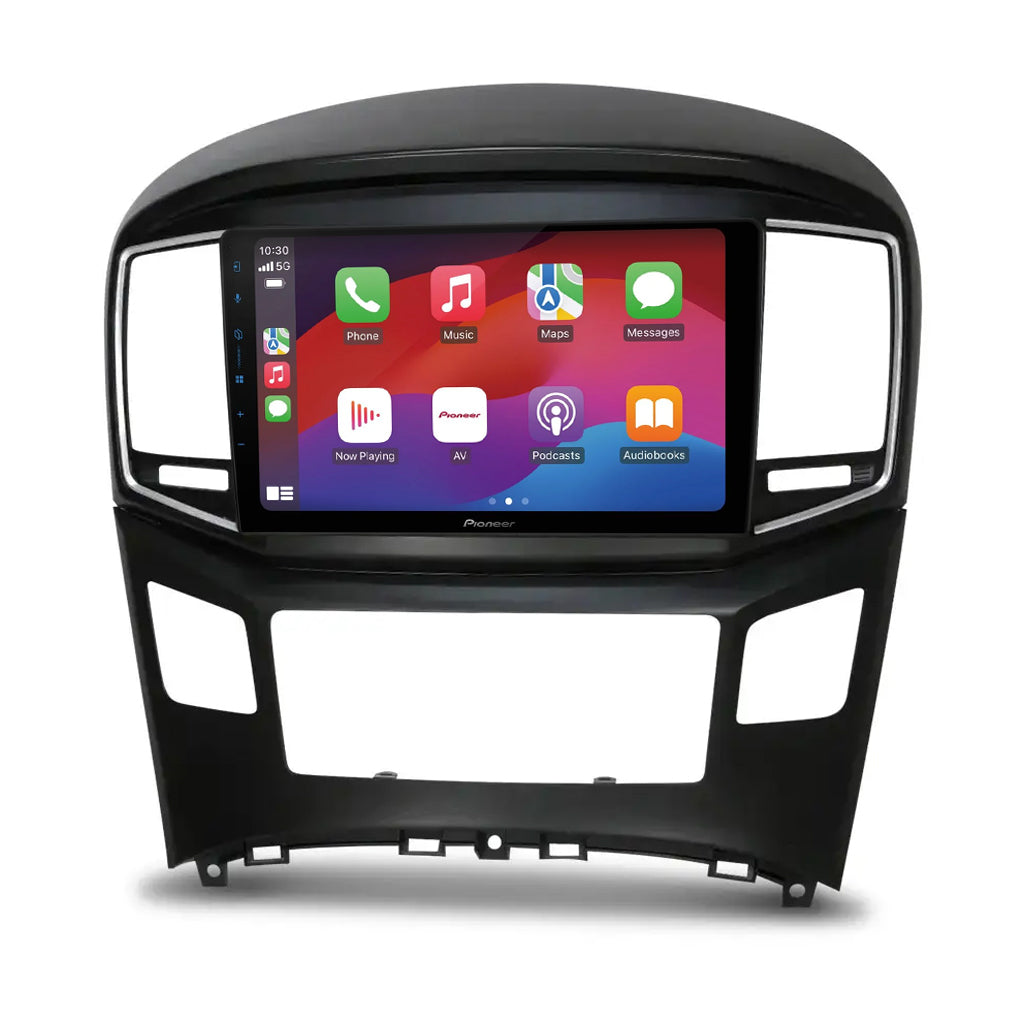 Pioneer DMH-AP6650BT 9" Apple CarPlay/Android Auto Wireless AV Receiver Bundle for Pioneer DMH-AP6650BT 9 with HR9-HY001 Fascia & Aerpro APP8PIO9 APP8 Secondary ISO Harness Suit Pioneer AV Headunits (13-Pin Connector) Harness