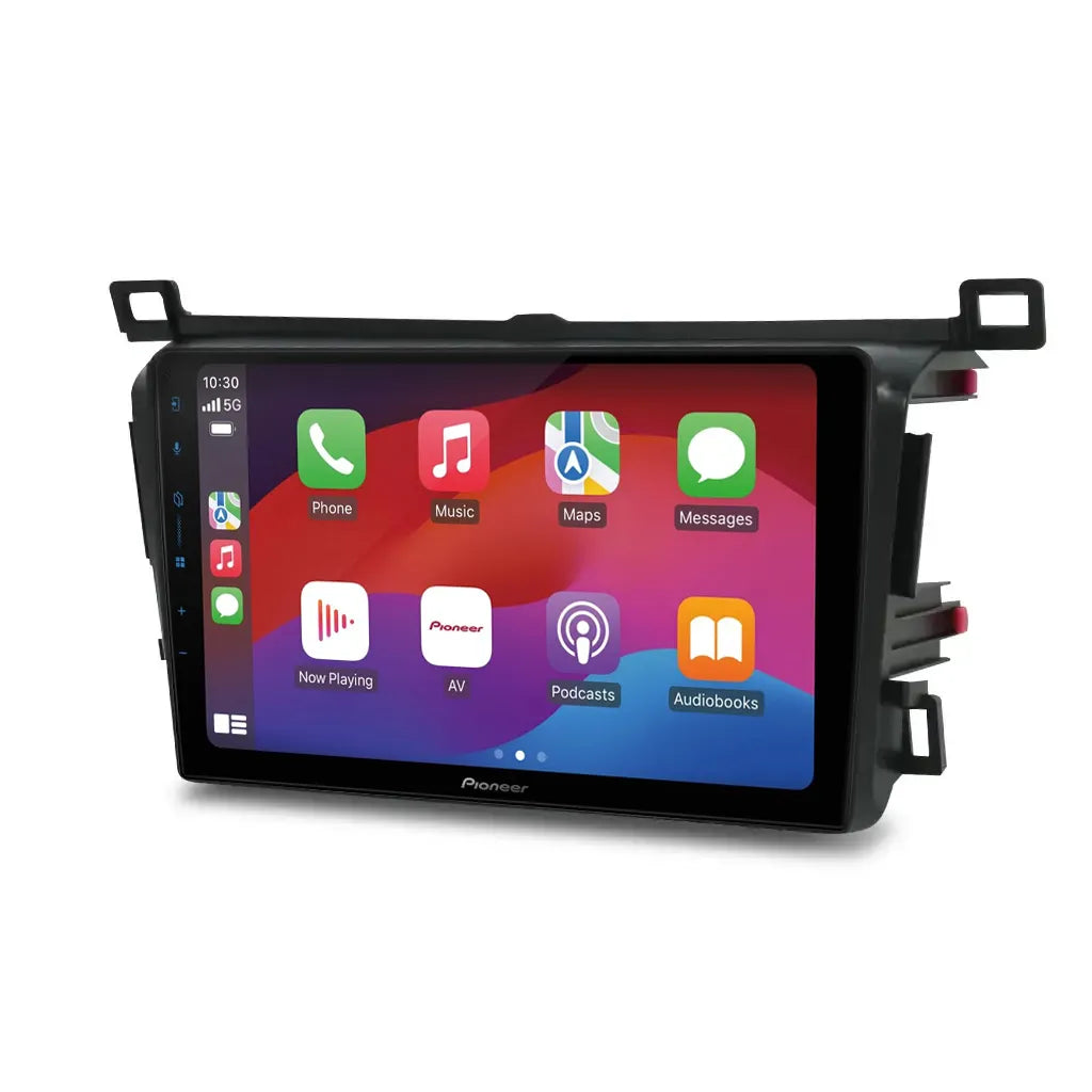 Pioneer DMH-AP6650BT 9" Apple CarPlay/Android Auto Wireless AV Receiver Bundle for Pioneer DMH-AP6650BT 9 with HR9-TY003 Fascia & Aerpro APP8PIO9 APP8 Secondary ISO Harness Suit Pioneer AV Headunits (13-Pin Connector) Harness