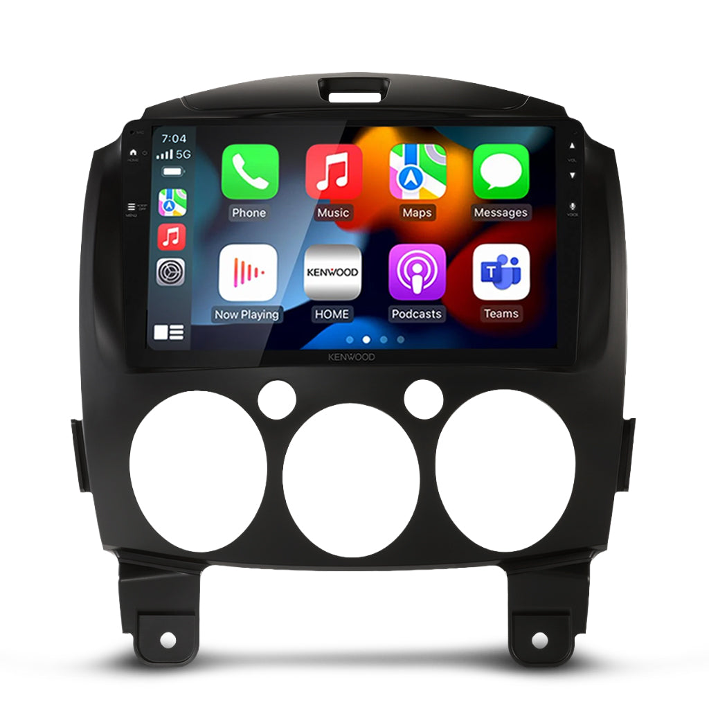 DMX80AXS Bundle - MAZDA 2 2007-2011  [COMPATIBLE WITH KENWOOD DMX80AXS] (AKMZ19/APP8KE8)/SWC-APKWPL