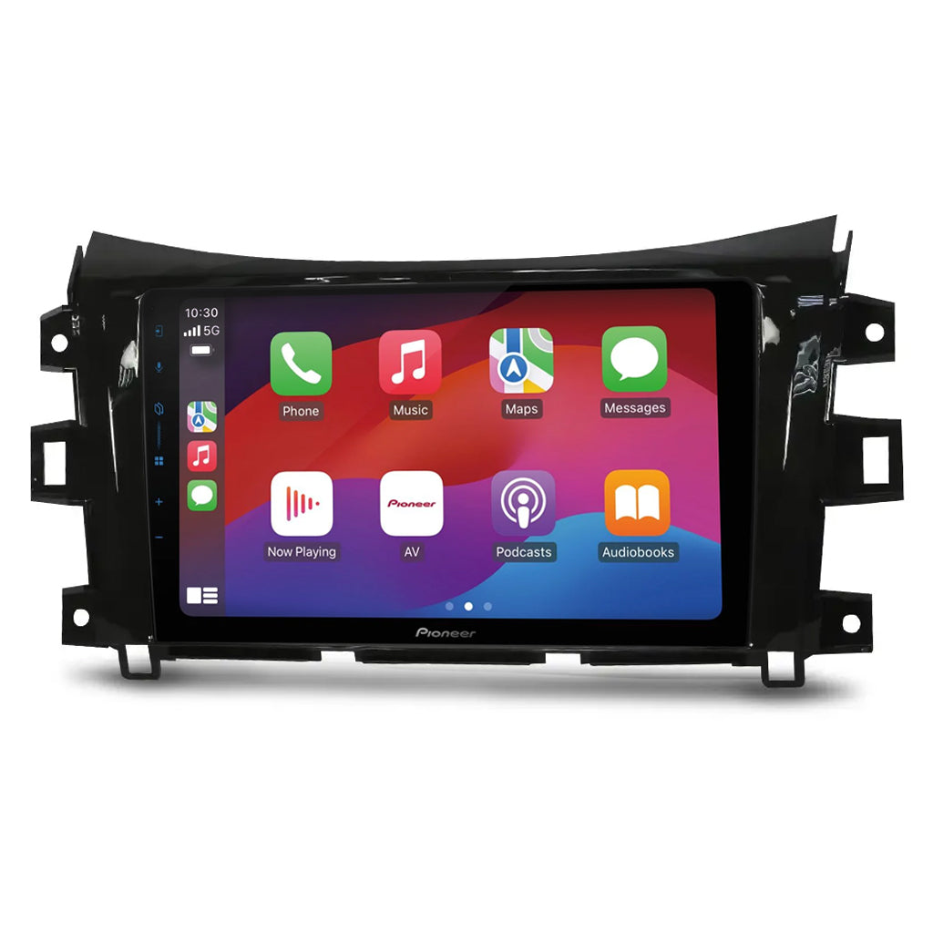 Pioneer DMH-AP6650BT 9" Apple CarPlay/Android Auto Wireless AV Receiver Bundle for Pioneer DMH-AP6650BT 9 with HR9-NS001 Fascia & Aerpro APP8PIO9 APP8 Secondary ISO Harness Suit Pioneer AV Headunits (13-Pin Connector) Harness