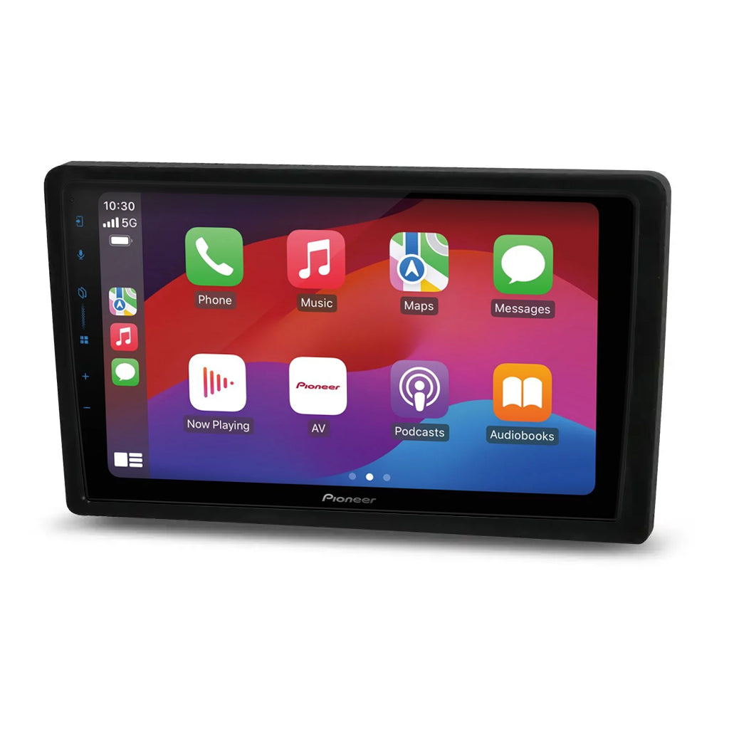 Pioneer DMH-AP6650BT 9" Apple CarPlay/Android Auto Wireless AV Receiver Bundle for Pioneer DMH-AP6650BT 9 with HR9-TY002 Fascia & Aerpro APP8PIO9 APP8 Secondary ISO Harness Suit Pioneer AV Headunits (13-Pin Connector) Harness