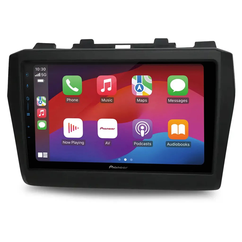 Pioneer DMH-AP6650BT 9" Apple CarPlay/Android Auto Wireless AV Receiver Bundle for Pioneer DMH-AP6650BT 9 with HR9-SZ002 Fascia & Aerpro APP8PIO9 APP8 Secondary ISO Harness Suit Pioneer AV Headunits (13-Pin Connector) Harness