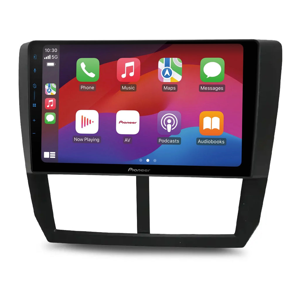 Pioneer DMH-AP6650BT 9" Apple CarPlay/Android Auto Wireless AV Receiver Bundle for Pioneer DMH-AP6650BT 9 with HR9-SB001 Fascia & Aerpro APP8PIO9 APP8 Secondary ISO Harness Suit Pioneer AV Headunits (13-Pin Connector) Harness