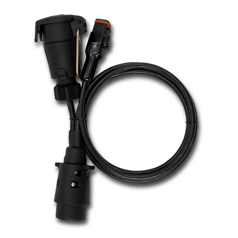Elecbrakes A 7LR-7LR Plug and Play Adapter - 7 Large Round to 7 Large Round Socket