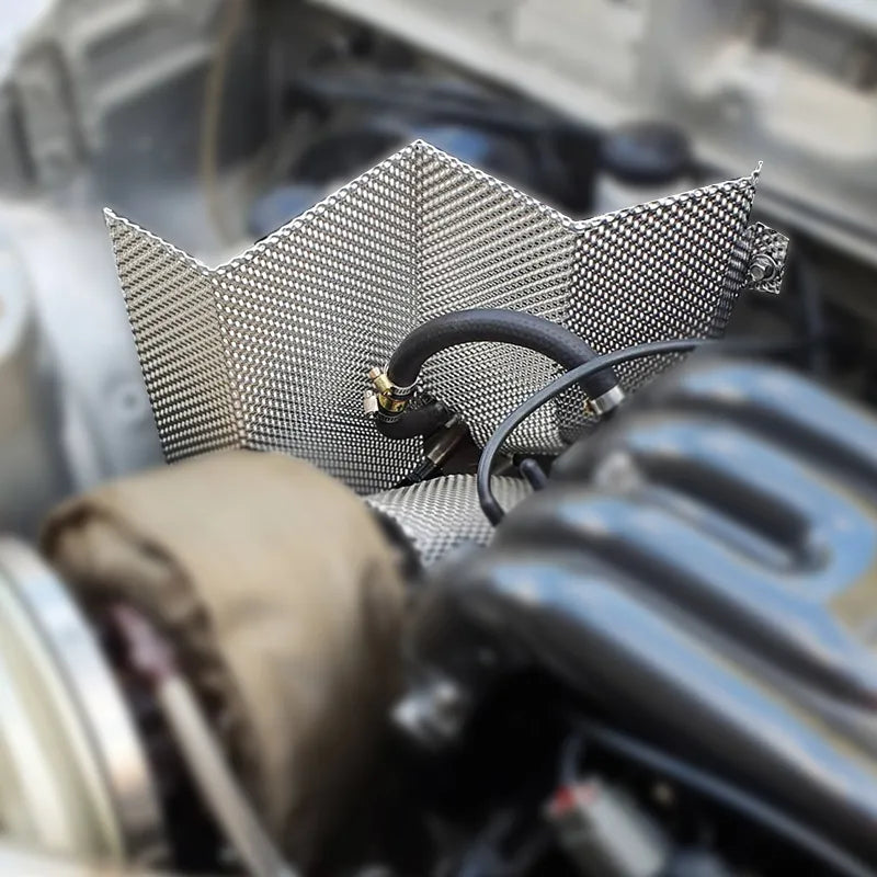 Car Builders EHS Aluminium Embossed Exhaust Heat Shield