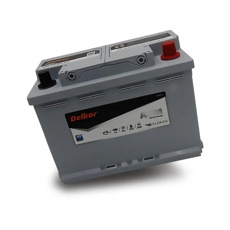 Delkor LN3 570 901 076 DIN66H AGM 12V 760CCA 70AH Heavy-Duty Stop Start Maintenance Free Battery