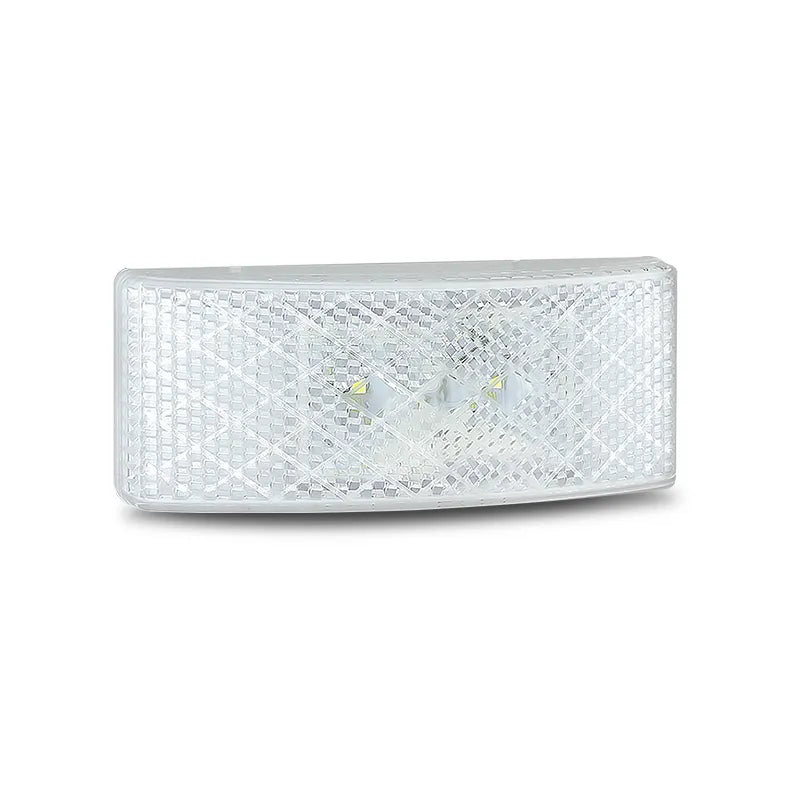 LED Autolamps EU38WMHD 12-24V Front Marker LED White With Reflector Perm Mount