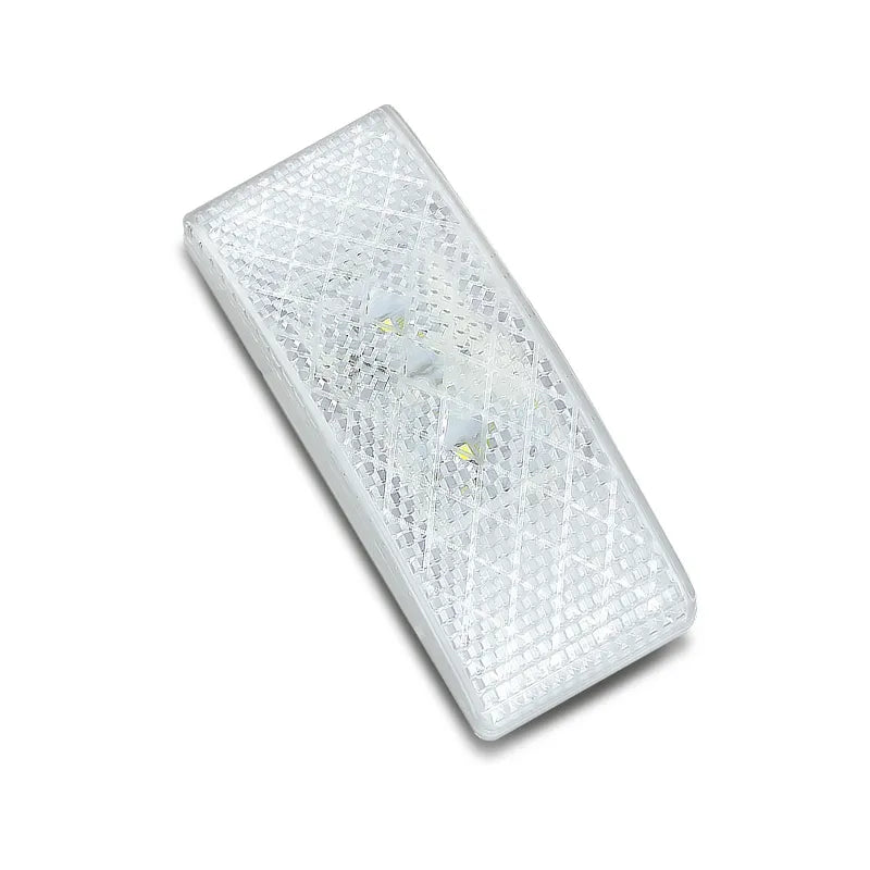 LED Autolamps EU38WMHDB White 3 LED Feo Marker W/ Reflector